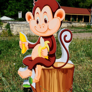 Figura 3D - MAIMUŢĂ cu banană