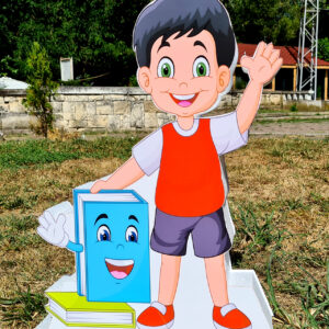 Figura 3D - BĂIAT cu cărţi