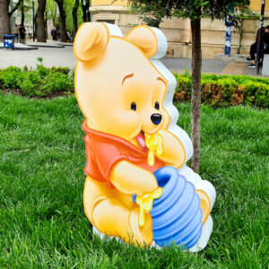 Figura 3D - URSULEŢ WINNIE THE POOH cu miere