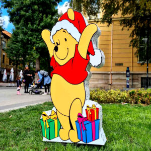 11 Figura 3D - WINNIE THE POOH DE CRĂCIUN