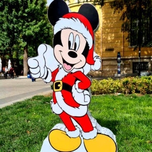 Figura 3D - MICKEY MOUSE DE CRĂCIUN