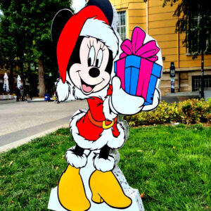 Figura 3D - MINI MOUSE DE CRĂCIUN