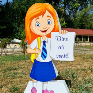 Figura 3D - FETIŢĂ cu uniformă