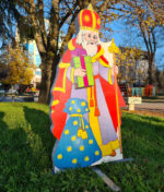 Figura 3D - MOŞ NICOLAE cu cadouri
