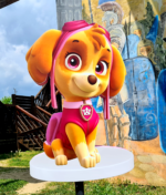 Figura 3D - SKY de la Paw Patrol