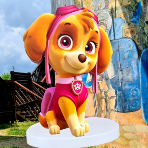 Figura 3D - SKY de la Paw Patrol