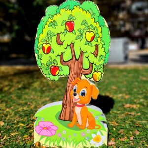 Figura 3D -UN COPAC cu un CATELU